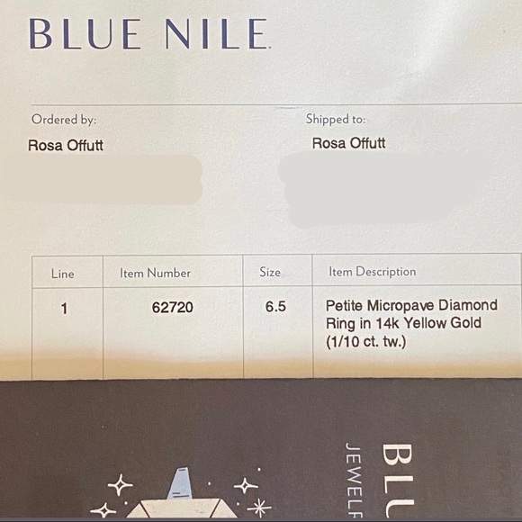 Diamond Ring Band 14K Yellow Gold - Picture 9 of 9